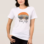 Van Life Adventure PawsT-Shirt トライブレンドＴシャツ (正面)