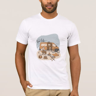 Van Life Adventure Tシャツ