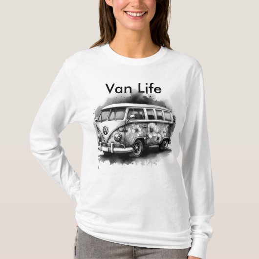 Van Life Long sleeve Tシャツ (正面)