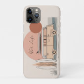 Van Life Surf Van – Retro Beach Camper Aesthetic Case-Mate iPhoneケース (裏)