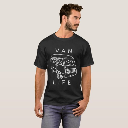 Van life tシャツ (正面フル)