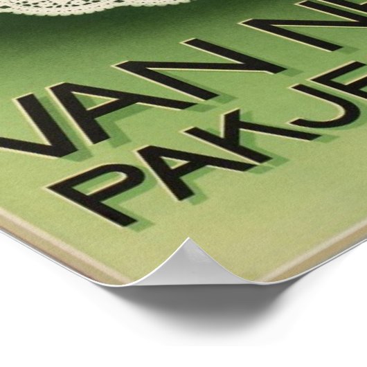 Van Nelle's Pakjes Koffie ポスター (角)