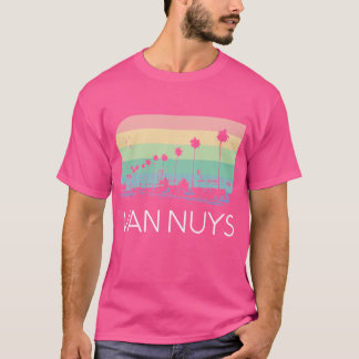 Van Nuys San Fernando Valley 818 SFV Retro Vintage Tシャツ