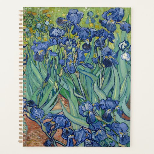 Van Photo NotebookとIrisesのスパイラルフォトノートブック プランナー手帳 (正面)