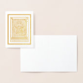 Van Westervelt Coat of Arms Foilノートカード 箔カード (ディスプレー)