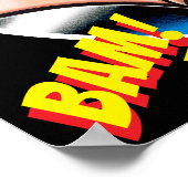 Vana DeVinyl™/バイクもしくは自転車に乗る人ジャケット/Bam! ポスター (角)