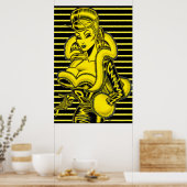 Vana DeVinyl™/バウドル  ポスター (キッチン)