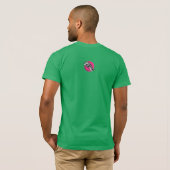 Vana DeVinyl™/ヤジ馬/Green Tシャツ (裏面フル)
