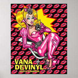Vana DeVinyl™ラバードレス ポスター