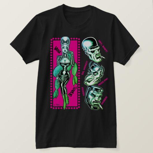 Vana DeVinyl™/嫌がらせ Tシャツ (デザイン正面)