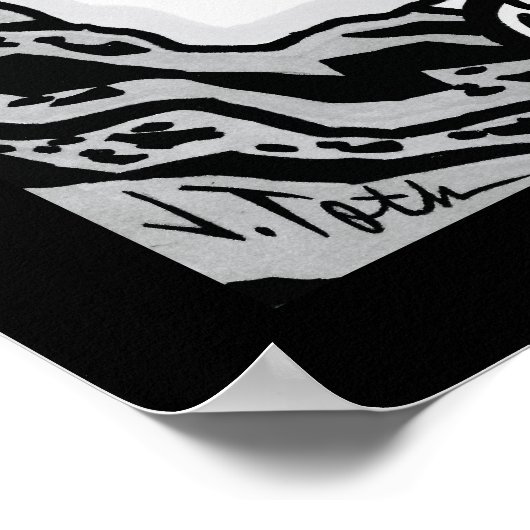 Vana DeVinyl™/運遠くに ポスター (角)