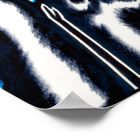 Vana DeVinyl™ and the Muscle Beach Monster ポスター (角)