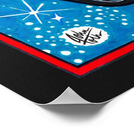 Vana DeVinyl™/Astro-Coupe ポスター (角)