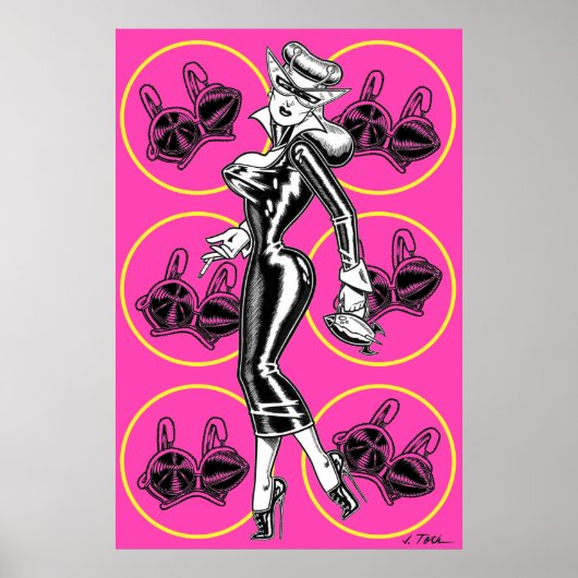 Vana DeVinyl™/Bizarre Fashions ポスター (正面)