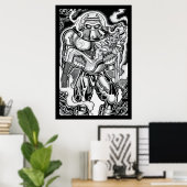 Vana DeVinyl™/Carried Away Poster ポスター (ホームオフィス)