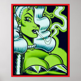 Vana DeVinyl™/Dangerous Dame Poster ポスター