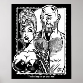 Vana DeVinyl™/Eyeballsポスター ポスター