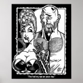 Vana DeVinyl™/Eyeballs Poster ポスター (正面)