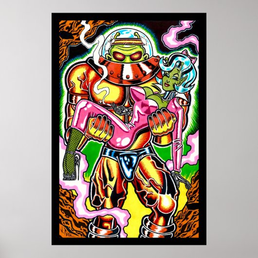 Vana DeVinyl™/Green Skinned/Carried Away ポスター (正面)