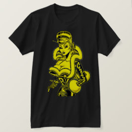 Vana DeVinyl™/PVCとおもしろいファーTシャツ Tシャツ