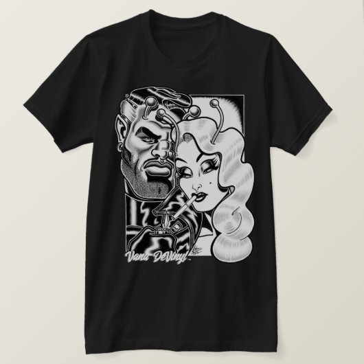 Vana DeVinyl™/Vana and Rocco T-Shirt Tシャツ (デザイン正面)