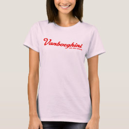 Vanborghiniの女性のTシャツ Tシャツ