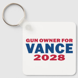 Vance 2028を支持する銃所有者 キーホルダー