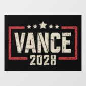 Vance 2028大統領選挙キャンペーン米国国旗 ウィンドウサイン (シート)