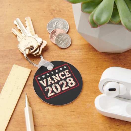 Vance 2028大統領選挙トランプ共和党用 キーホルダー (デスク)