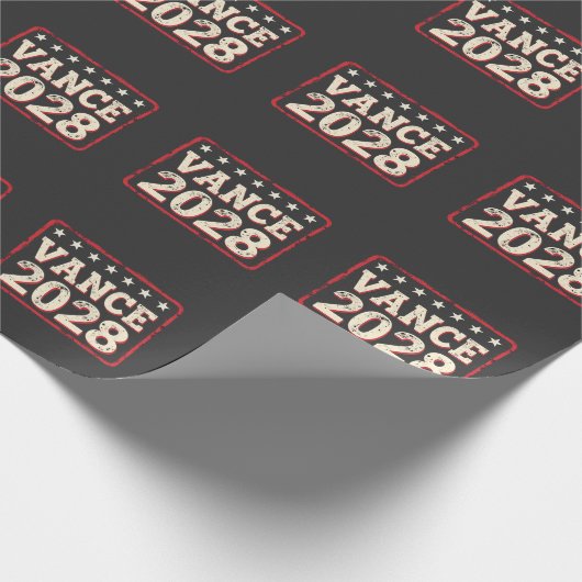 Vance 2028大統領選挙トランプ共和党用 ラッピングペーパー (角)
