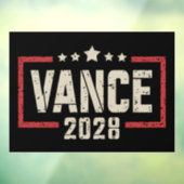 Vance 2028 大統領選挙キャンペーン アメリカ国旗  ウィンドウサイン (シート3)