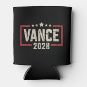 Vance 2028 大統領選挙キャンペーン アメリカ国旗  缶クーラー (正面)