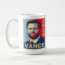 Vance 2028 大統領 ヴィンテージ 共和党 コーヒーマグカップ