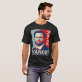 Vance 2028 大統領 ヴィンテージ 共和党 tシャツ (正面フル)