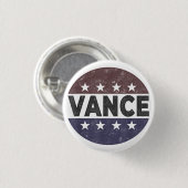 Vance 2028 JD Vance 大統領 2028 缶バッジ (正面&裏面)