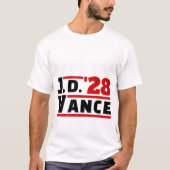 Vance 2028 JD Vance 2028大統領選挙2024 Tシャツ (正面)