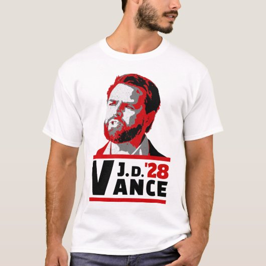 Vance 2028 JD Vance 2028大統領選挙 Tシャツ (正面)