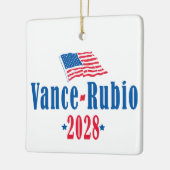 Vance Rubio 2028 (旗) セラミックオーナメント (左)