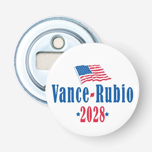 Vance Rubio 2028 (旗) 栓抜き (正面)
