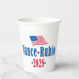 Vance Rubio 2028 (旗) 紙コップ