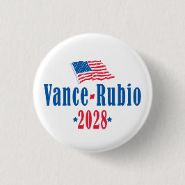 Vance Rubio 2028 (flag) 缶バッジ