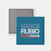 Vance Rubio 2028 President Jd Vance Marco Rubio Us マグネット (正面/裏面)
