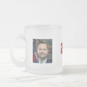 Vance/Trump 2028 Mug フロストグラスマグカップ (左)
