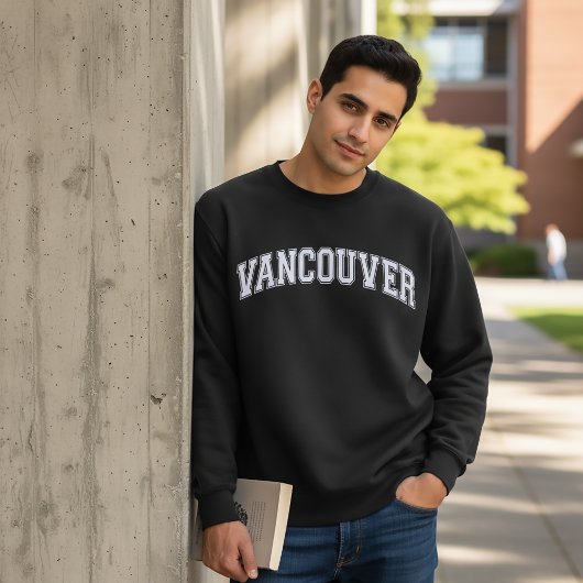 VANCOUVER ユニバーシティスタイル セーター アメリカ カレッジ