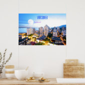 Vancouver, BC - vintage style ポスター (キッチン)