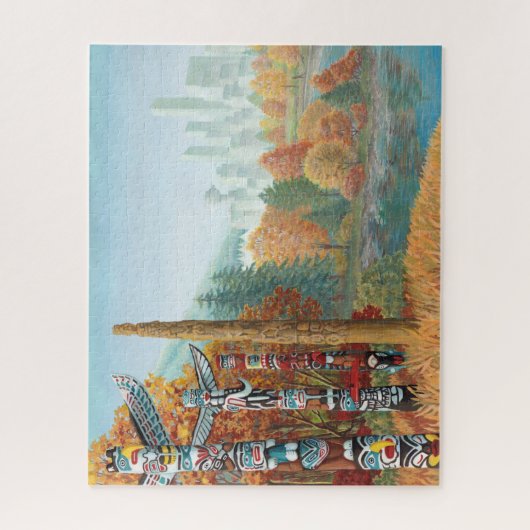Vancouver Canada Art Puzzle Two Worlds Collide 520 ジグソーパズル (縦)