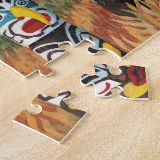 Vancouver Canada Art Puzzle Two Worlds Collide 520 ジグソーパズル (側面)