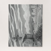 Vancouver Canada Art Puzzles - Inukshuk Art Gifts ジグソーパズル (縦)