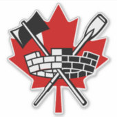 Vancouver Canada laptop sticker シール (正面)