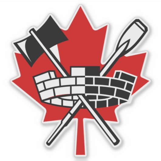 Vancouver Canada laptop sticker シール (正面)